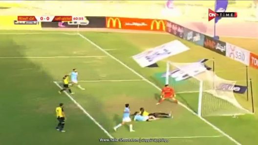 اهداف مباراة المقاولون العرب وغزل المحلة وفوز مهم للضيوف في الدوري المصري
