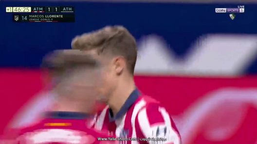 اهداف مباراة اتلتيكو مدريد واتلتيك بلباو وفوز صعب للروخيبلانكوس في الليجا
