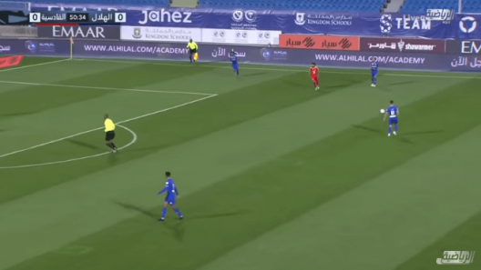 اهداف مباراة الهلال والقادسية وإنتصار بأقدام كاريلو للزعيم في الدوري السعودي