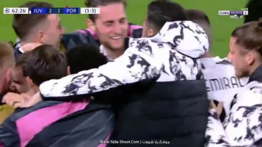 اهداف مباراة يوفنتوس وبورتو وخروج مذل لزملاء رونالدو من دوري أبطال أوروبا