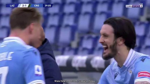 اهداف مباراة لاتسيو وكروتوني وفوز بشق الأنفس لأصحاب الأرض في الدوري الإيطالي