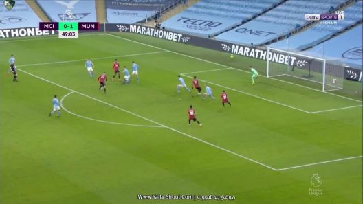 اهداف مباراة مانشستر سيتي ومانشستر يونايتد وفوز ثمين للشياطين الحمر