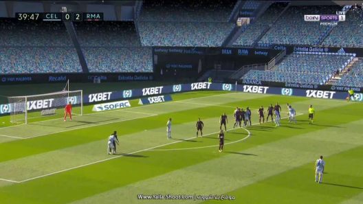 اهداف مباراة ريال مدريد وسيلتا فيغو وفوز جديد للميرينجي بأقدم بنزيمة في الليجا