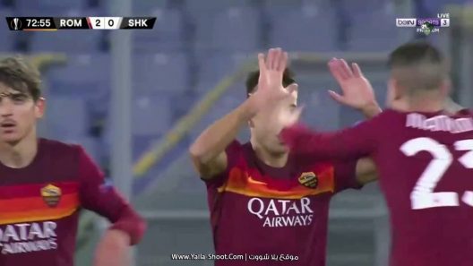 اهداف مباراة روما وشاختار دونيتسك وفوز مهم للذئاب بثلاثية في الدوري الأوروبي