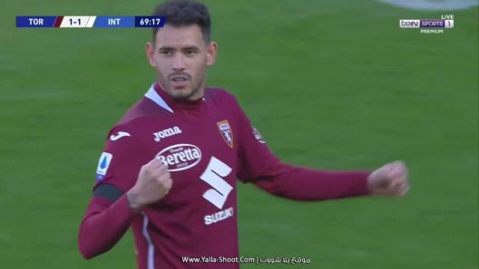 اهداف مباراة انتر ميلان وتورينو وفوز صعبة للنيراتزوري يحافظ به على صدارة الكالتشيو