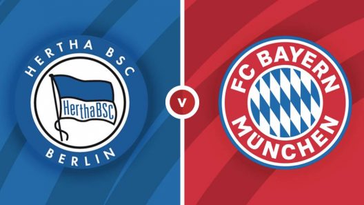 مشاهدة مباراة بايرن ميونخ وهيرتا برلين بث مباشر اليوم 23-1-2022 قمة الملعب الأولمبي ببرلين