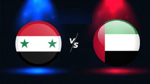مشاهدة مباراة الامارات وسوريا بث مباشر اليوم 28-6-2024 الابيض ضد نسور قاسيون في الجولة الثانية من بطولة غرب اسيا للشباب