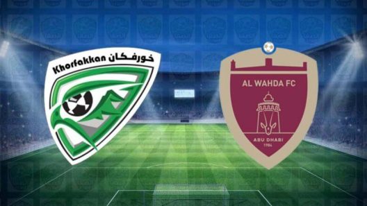 مشاهدة مباراة الوحدة وخورفكان بث مباشر اليوم 24-4-2023 على ملعب صقر بن محمد القاسمي