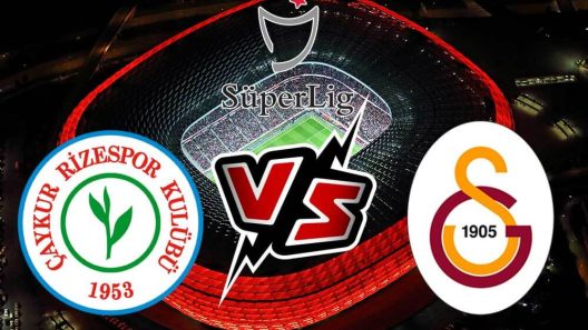 مشاهدة مباراة غلطة سراي وتشايكور ريزا سبور بث مباشر اليوم 28-10-2023 ضمن الدوري التركي