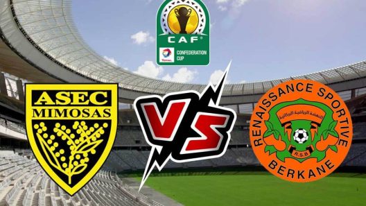 مشاهدة مباراة نهضة بركان واسيك ميموزا بث مباشر اليوم 3-4-2022 كأس الكونفدرالية الافريقية