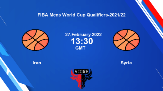 مشاهدة مباراة سوريا وايران بث مباشر اليوم 27-2-2022 تصفيات اسيا لكرة السلة