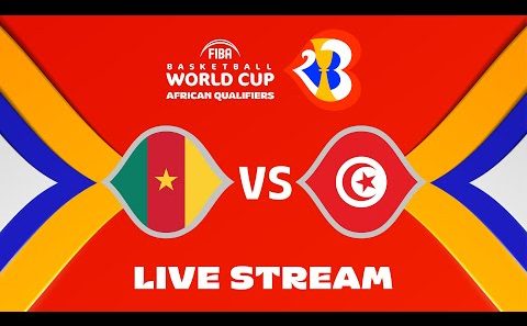 مشاهدة مباراة تونس والكاميرون بث مباشر اليوم 25-2-2022 تصفيات افريقيا لكرة السلة