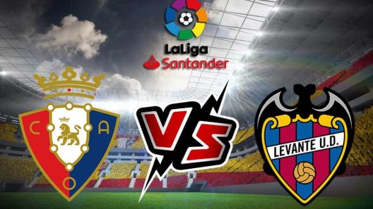 مشاهدة مباراة اوساسونا وليفانتي بث مباشر اليوم 19-3-2022 على ملعب أل سادار