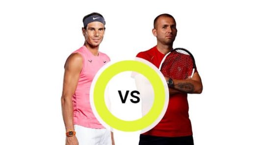 مشاهدة مباراة رافاييل نادال ودانييل ايفانز بث مباشر اليوم 14-3-2022 بطولة انديان ويلز