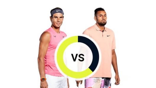 مشاهدة مباراة رافاييل نادال ونيك كيريوس بث مباشر اليوم 8-7-2022 نصف نهائي بطولة ويمبلدون