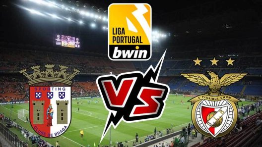 مشاهدة مباراة بنفيكا وسبورتينغ براغا بث مباشر اليوم 17-12-2023 قمة الملعب البلدي براجا