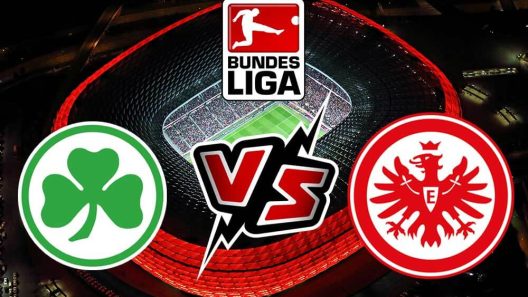 مشاهدة مباراة اينتراخت فرانكفورت وجروتر فيورث بث مباشر اليوم 2-4-2022 على كومرزبنك ارينا