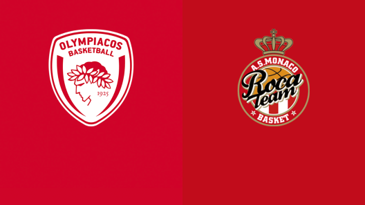 مشاهدة مباراة اولمبياكوس وموناكو بث مباشر اليوم 19-5-2023 نصف نهائي الدوري الاوروبي لكرة السلة
