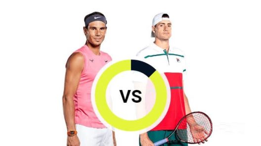 مشاهدة مباراة رافاييل نادال وجون ايسنر بث مباشر اليوم 11-5-2022 بطولة روما