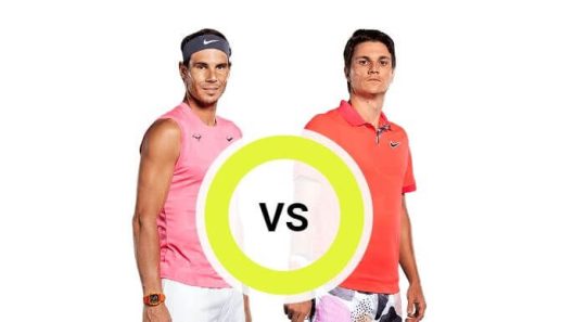 مشاهدة مباراة رافاييل نادال وميومير كيكمانوفيتش بث مباشر اليوم 4-5-2022 بطولة مدريد