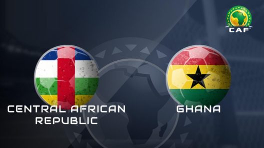 مشاهدة مباراة غانا وافريقيا الوسطى بث مباشر اليوم 7-9-2023 تصفيات كأس أمم أفريقيا