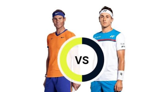 مشاهدة مباراة رافاييل نادال وكاسبر رود بث مباشر اليوم 17-11-2022 بطولة الجولة الختامية