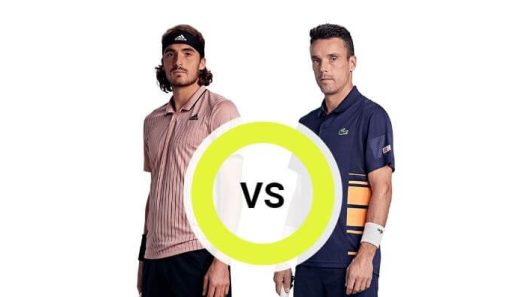 مشاهدة مباراة ستيفانوس تسيتسيباس وروبرتو باوتيستا اجوت بث مباشر اليوم 25-6-2022 نهائي بطولة مايوركا