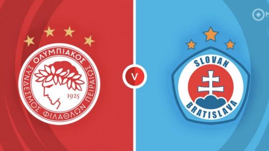 مشاهدة مباراة اولمبياكوس وسلوفان براتيسلافا بث مباشر اليوم 11-8-2022 تصفيات الدوري الاوروبي
