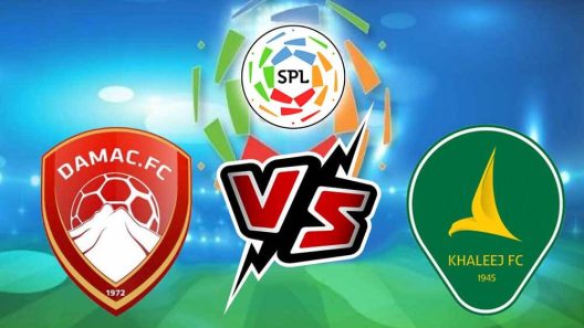 مشاهدة مباراة ضمك والخليج بث مباشر اليوم 18-2-2023 مواجهة استاد الأمير محمد بن فهد