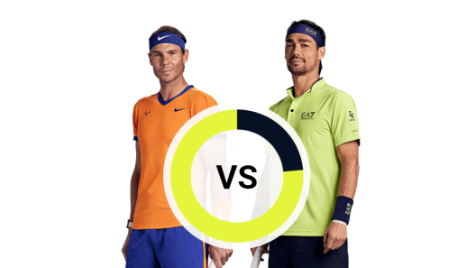 مشاهدة مباراة رافاييل نادال وفابيو فونيني بث مباشر اليوم 2-9-2022 بطولة امريكا المفتوحة