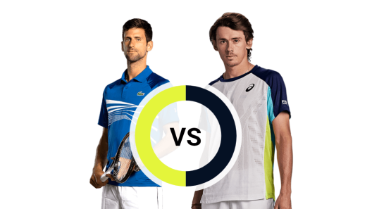 مشاهدة مباراة نوفاك جوكوفيتش وأليكس دي مينور بث مباشر اليوم 7-7-2025 ثمن نهائي بطولة ويمبلدون للتنس