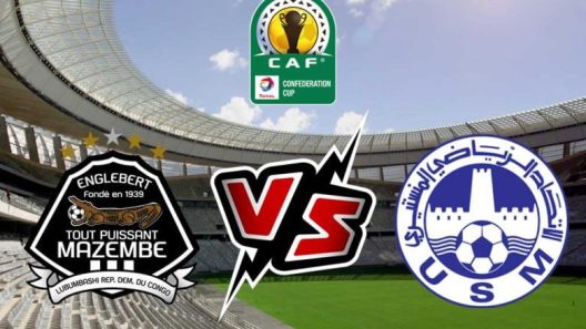 مشاهدة مباراة الاتحاد المنستيري ومازيمبي بث مباشر اليوم 8-3-2023 على الملعب الاولمبي حمادي العقربي