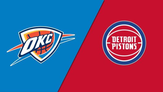 مشاهدة مباراة أوكلاهوما سيتي ثاندر وديترويت بيستونز بث مباشر اليوم 3-4-2025 قمة شيسابياك إنيرجي أرينا