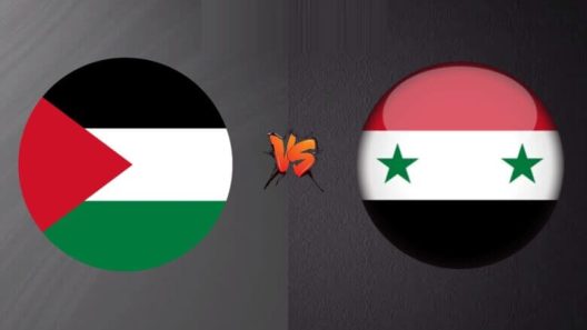 مشاهدة مباراة سوريا وفلسطين بث مباشر اليوم 5-7-2023 نسور قاسيون والفدائي في دورة الالعاب العربية