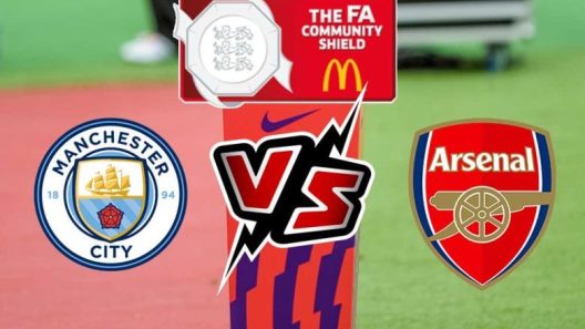 مشاهدة مباراة ارسنال ومانشستر سيتي بث مباشر اليوم 6-8-2023 كأس الدرع الخيرية