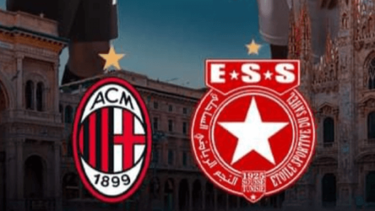 مشاهدة مباراة ميلان والنجم الساحلي بث مباشر اليوم 12-8-2023 مباراة ودية