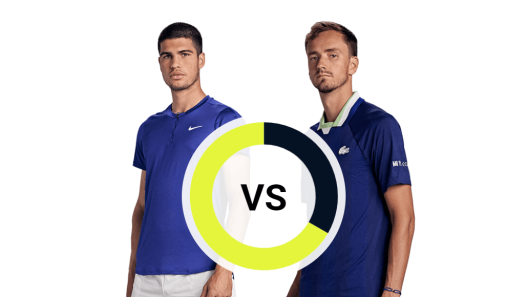 مشاهدة مباراة كارلوس الكاراز ودانييل ميدفيديف بث مباشر اليوم 8-9-2023 نصف نهائي بطولة امريكا المفتوحة