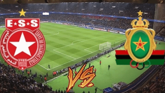 مشاهدة مباراة النجم الساحلي والجيش الملكي بث مباشر اليوم 16-9-2023 قمة تونسية مغربية دوري ابطال افريقيا