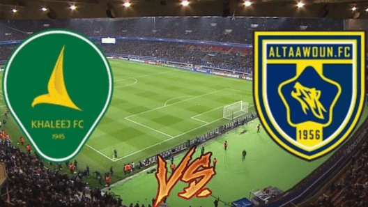 مشاهدة مباراة التعاون والخليج بث مباشر اليوم 27-10-2025 قمة استاد الأمير محمد بن فهد في كأس الملك