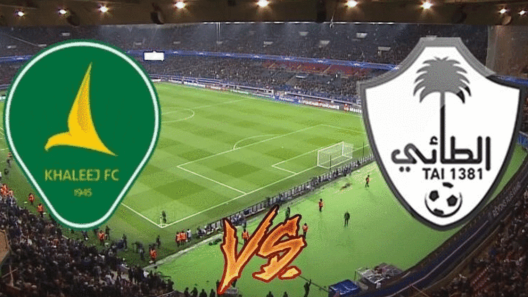 مشاهدة مباراة الخليج والطائي بث مباشر اليوم 9-11-2023 قمة ملعب الراكة