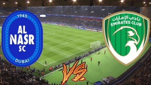 مشاهدة مباراة النصر والامارات بث مباشر اليوم 24-5-2024 مواجهة العميد ضد الصقور في دوري أدنوك الإماراتي