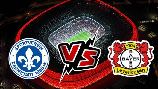 مشاهدة مباراة باير ليفركوزن ودارمشتات بث مباشر اليوم 3-2-2024 مواجهة ميرك ستاديون آم بولينفالتور