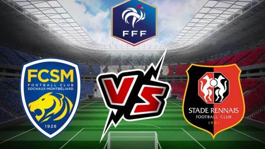 مشاهدة مباراة رين وسوشو بث مباشر اليوم 6-2-2024 ثمن نهائي كأس فرنسا