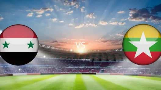 مشاهدة مباراة سوريا وميانمار بث مباشر اليوم 9-10-2025 قمة نسور قاسيون على استاد الأمير عبدالله بن جلوي