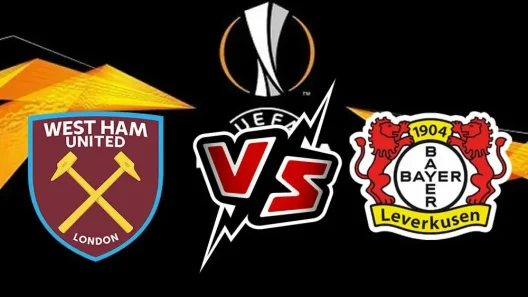 مشاهدة مباراة باير ليفركوزن ووست هام بث مباشر اليوم 11-4-2024 قمة باي ارينا في ذهاب ربع نهائي اليوروبا ليغ