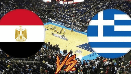 مشاهدة مباراة مصر واليونان بث مباشر اليوم 4-7-2024 التصفيات المؤهلة لدورة الألعاب الأولمبية لكرة السلة