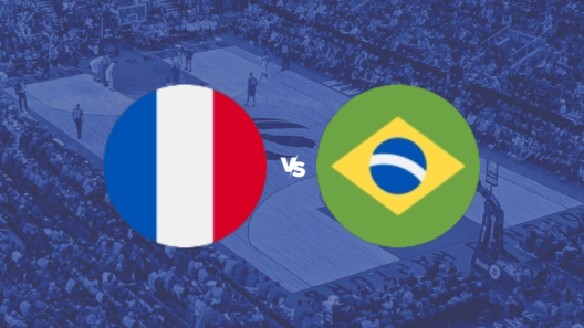 مشاهدة مباراة فرنسا والبرازيل بث مباشر اليوم 27-7-2024 اولمبياد باريس كرة السلة