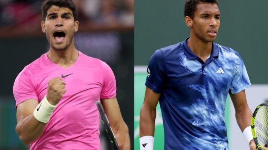 مشاهدة مباراة كارلوس الكاراز وفيليكس اوجير اليازيمي بث مباشر اليوم 2-8-2024 نصف نهائي الالعاب الاولمبية اولمبياد باريس