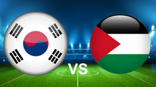 مشاهدة مباراة فلسطين وكوريا الجنوبية بث مباشر اليوم 19-11-2024 الفدائي ضد الشمشون على استاد عمان في تصفيات آسيا المؤهلة لكأس العالم