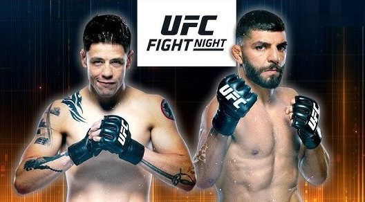 مشاهدة مباراة امير البازي وبراندون مورينو بث مباشر اليوم 3-11-2024 نزال يو اف سي عرض فايت نايت